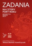 Okładka książki "Zadania na cztery pory roku. Matematyka według Delty"