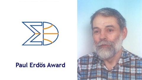 Paul Erdős Award for Michał Krych