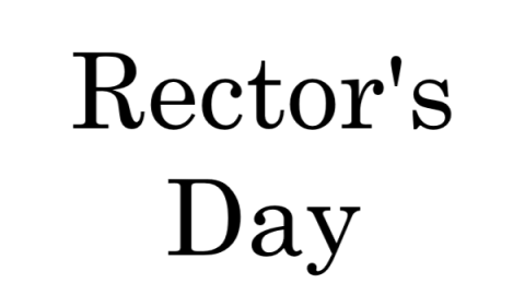 May 19th is a Rector's day