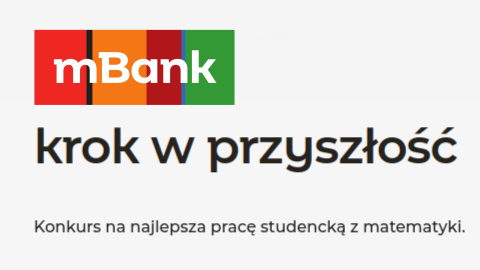 Rozstrzygnięcie konkursu fundacji mBanku "Krok w przyszłość"