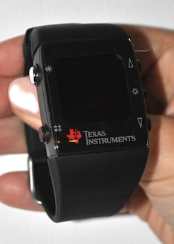 A smart watch we use in our research