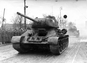 Tu miał się znajdować T-34-85
