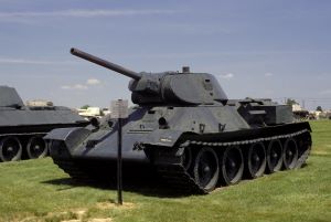 Tu powinien znajdować się T-34