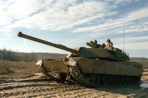 Tu miał się znajdować Abrams (czołg)