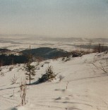 Śniegi za Rozdrożem pod Łysociną