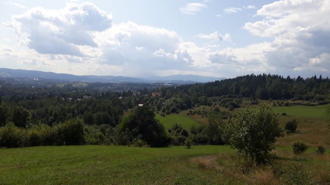 Widoki w Gorcach